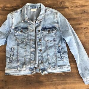 Stylish Light Blue Denim Jacket
